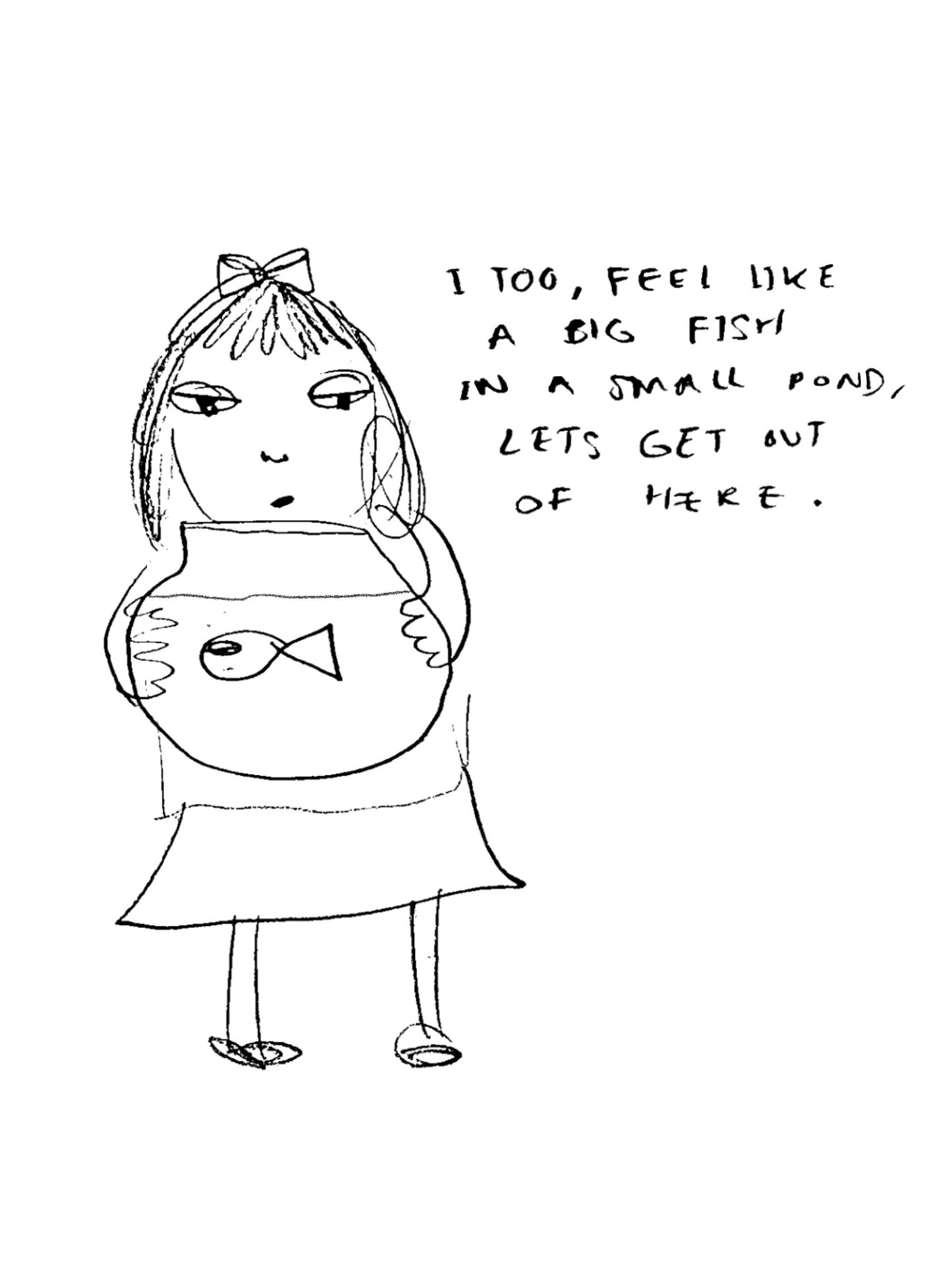 Small fish, big pond print