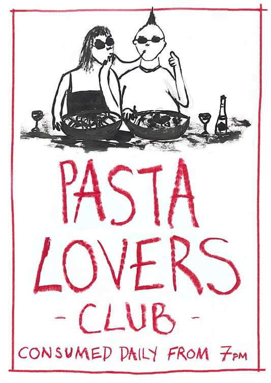 Pasta Lovers print