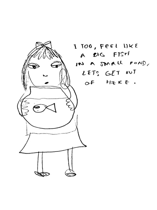 Small fish, big pond print