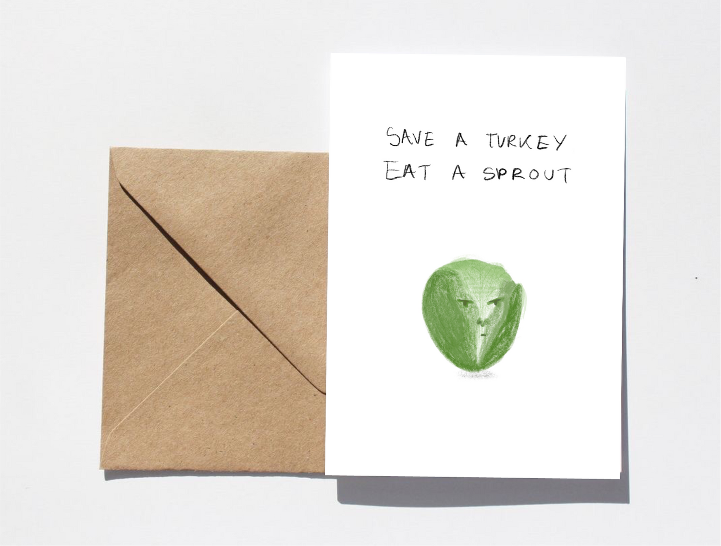 Sprout greetings card