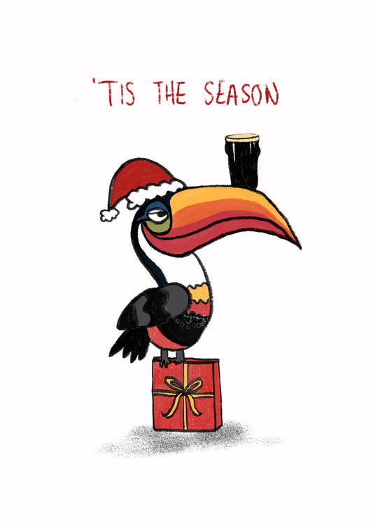 Guinness Christmas greeting card