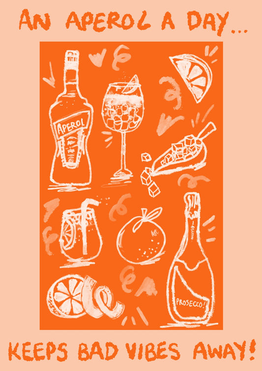 Aperol Spritz print